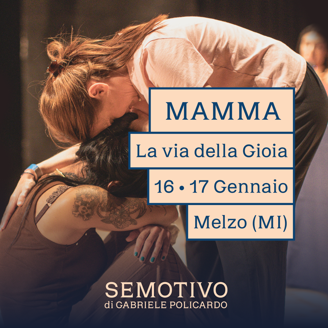 Acconto "Mamma: la via della gioia": 16-17 Gennaio 2027 a Melzo (MI)