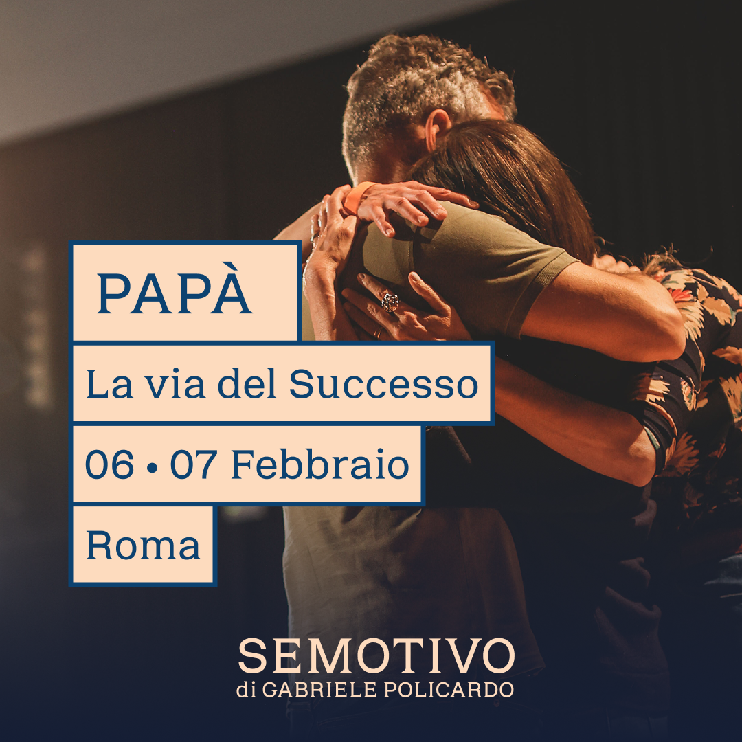 Acconto "Papà: la via del successo": 6-7 Febbraio 2027 a Roma